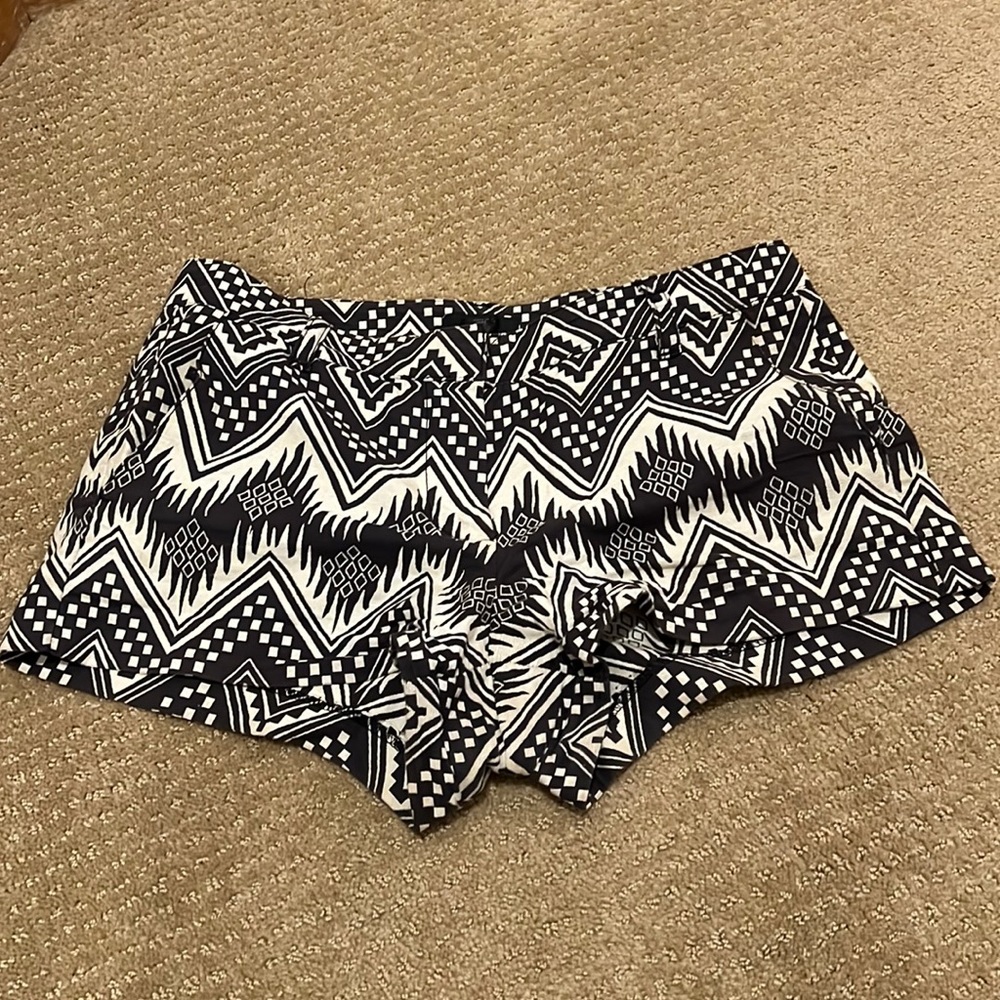 J Crew Aztec printed shorts